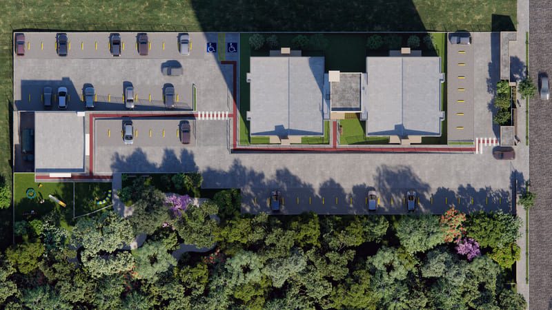 implantação residencial essenza chapeco