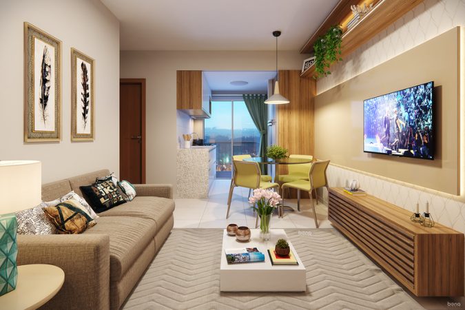 Residencial Vila das Margaridas: Living Room