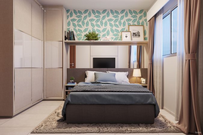 Residencial Vila das Margaridas: Quarto Casal